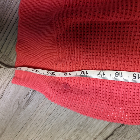 NWT, Bench coral knit sweater, xs, paid $80 - Picture 3 of 5
